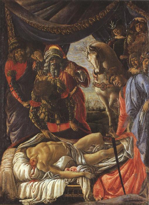 Sandro Botticelli Discovery of the Body of Holofernes (mk36) Spain oil painting art